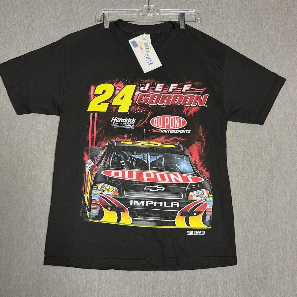 Jeff Gordon Hendrick Motorsports #24 DuPont Chevy Size L T-shirt NASCAR Vintage